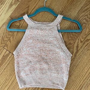 Forever 21 knitted halter tank top